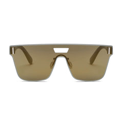 DEVON | Unisex Retro Square Mirrored Sunglasses