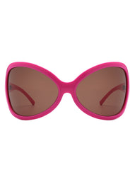 Luna - Oversized Triangle Butterfly Shape Women's Sunglasses