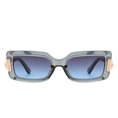 Sylphine - Oversize Sporty Square Chunky Shield Sunglasses