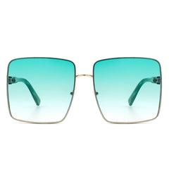 Proburg - Classic Square Tinted Fashion Oversize Women Sunglasses