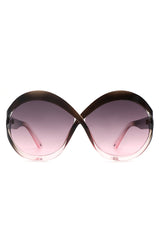 Raelis - Oversized Chic Oval Fashion Women's Round Sunglasses