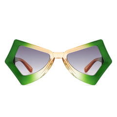 Nymeria - Irregular Sharp Geometric Fashion Women's Sunglasses