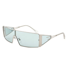 Vortex - Square Wrap-Around Retro Rectangle Fashion Sunglasses