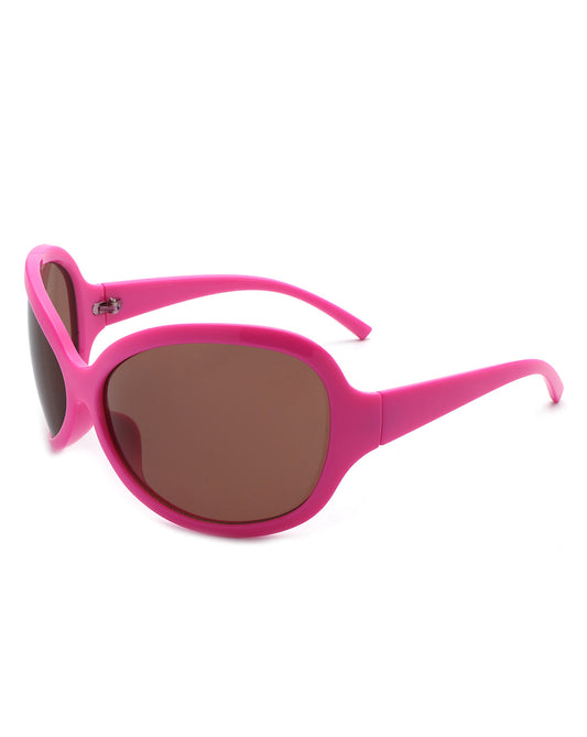 Luna - Oversized Triangle Butterfly Shape Women's Sunglasses