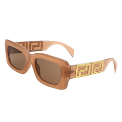 Nythor - Retro Square Thick Frame Luxury Sunglasses