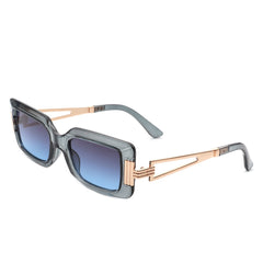 Sylphine - Oversize Sporty Square Chunky Shield Sunglasses