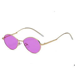 HICKORY | Small Retro Vintage Metal Round Sunglasses