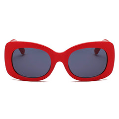 BAKU | Women Fashion Retro Rectangle Oversize Sunglasses