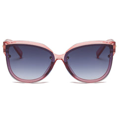 LENOIR | Women Oversized Mirrored Cat Eye Sunglasses