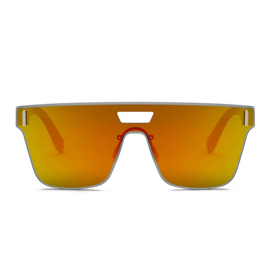 DEVON | Unisex Retro Square Mirrored Sunglasses