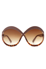 Raelis - Oversized Chic Oval Fashion Women's Round Sunglasses