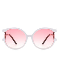 Iloria - Oversized Fashion Irregular Round Sunglasses