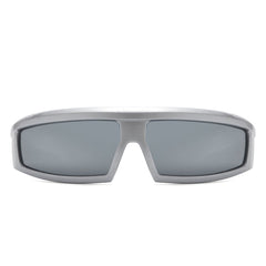 Starwise - Futuristic Y2K Wrap Around Sports Sunglasses