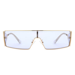 Vortex - Square Wrap-Around Retro Rectangle Fashion Sunglasses