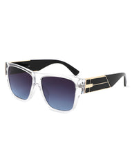 Gaglayqua - Tinted Chunky Square Sunglasses for Women