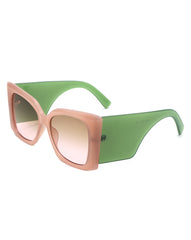 Nythea - Oversized Chunky Large Square Sunglasses for Women