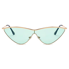 SUSTYA -  Women Fashion Tinted Cat Eye Sunglasses