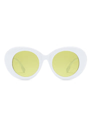 Optic - Round Oval Oversized Women's Fashion Sunglasses