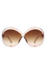 Raelis - Oversized Chic Oval Fashion Women's Round Sunglasses