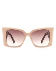 Nythea - Oversized Chunky Large Square Sunglasses for Women