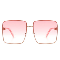 Evangely - Classic Square Tinted Fashion Oversize Women Sunglasses