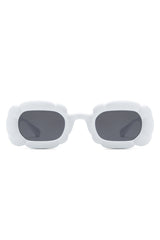 Uplift - Geometric Irregular Thick Frame Square Fashion Sunglasses