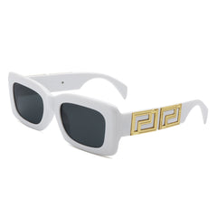 Nythor - Retro Square Thick Frame Luxury Sunglasses