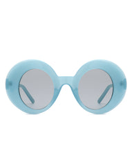 Yoke - Retro Chic Fashion Oversized Round Women's Sunglasses