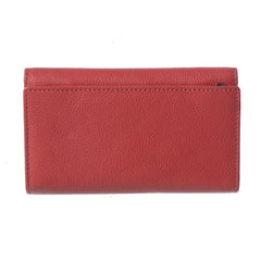 Ladies Medium Full Leather Clutch Wallet