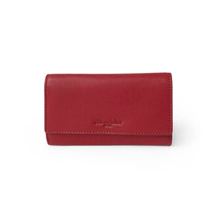 Ladies Medium Full Leather Clutch Wallet