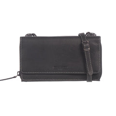 Ladies Large Full Leather Wallet on String