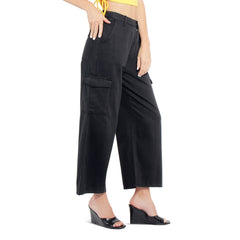 High Waist Cargo Pocket Pants