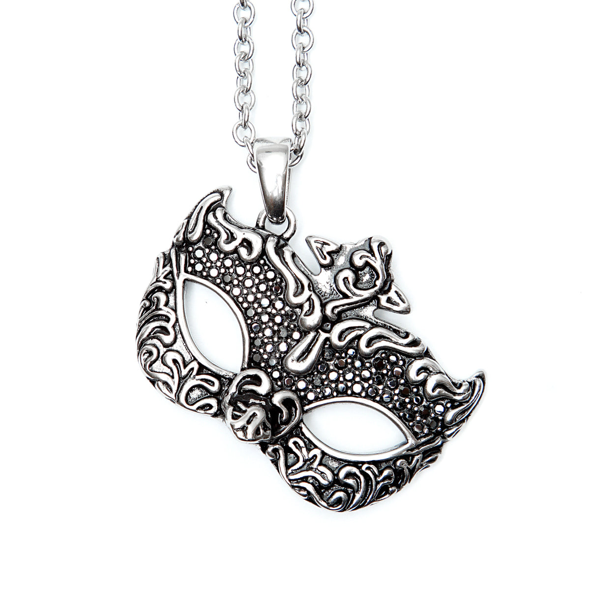 Masquerade Mask Necklace