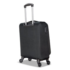 3 Piece Set Soft Side Luggage with Contrast Handles