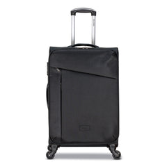 3 Piece Set Soft Side Luggage with Contrast Handles