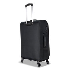 3 Piece Set Soft Side Luggage with Contrast Handles