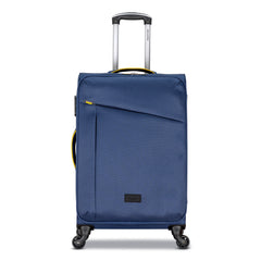 3 Piece Set Soft Side Luggage with Contrast Handles