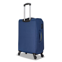 3 Piece Set Soft Side Luggage with Contrast Handles