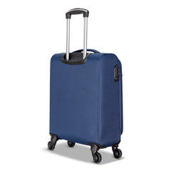 3 Piece Set Soft Side Luggage with Contrast Handles