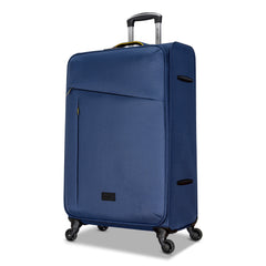 3 Piece Set Soft Side Luggage with Contrast Handles