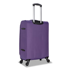 3 Piece Set Soft Side Luggage with Contrast Handles