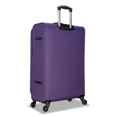 3 Piece Set Soft Side Luggage with Contrast Handles