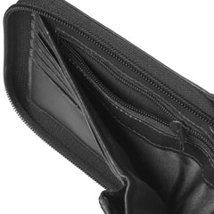 Men's Zip Around Billfold Wallet