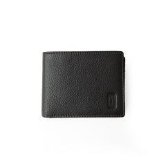 Men's Slim Wallet With Zippered Pocket