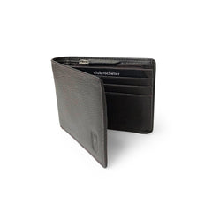 Men's Slim Wallet With Zippered Pocket