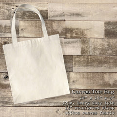 Coastal Wood Whale - Canvas Tote Bag