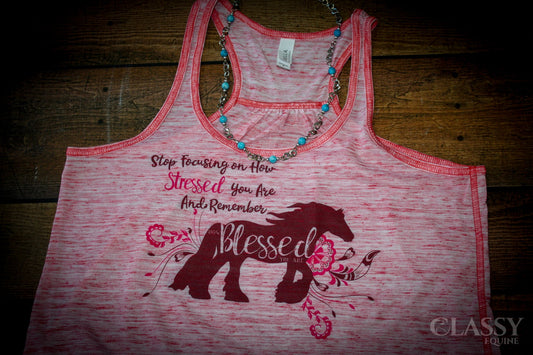 Remember How Blessed You Are, Gypsy Flowy Tank