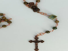 Rosary | Copper Wrapped Agate