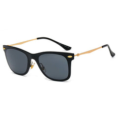 DUGALD | Classic Horn Rimmed Rectangle Fashion Sunglasses