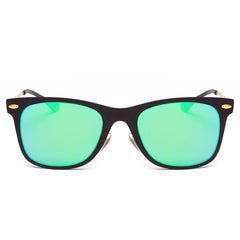 DUGALD | Classic Horn Rimmed Rectangle Fashion Sunglasses